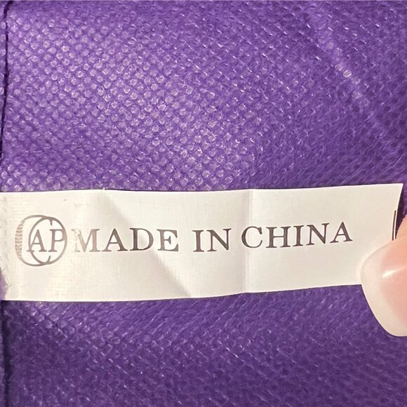 Eurotard Large Hanging Garment Bag Cross Style 13CB Purple OSF ID Pouch - Picture 4 of 6